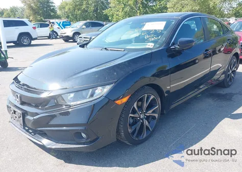 2020 Honda Civic Sport from USA, damaged, VIN 2HGFC2F81LH587305